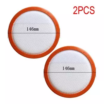 Моющийся HEPA-фильтр для пылесоса BPfire, круглый, хлопок, для Midea C3-L148B C3-L143B VC14A1-VC VC16C3-VR