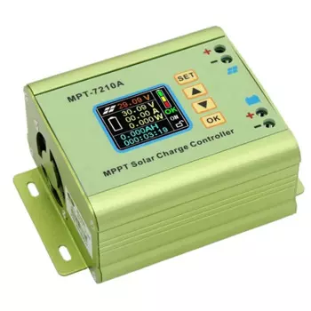 MPT-7210A MPPT Контроллер заряда солнечной батареи 24 В/36 В/48 В/60 в/72 в, солнечный регулятор, панель зарядного устройства, Повышающий Модуль напряжения