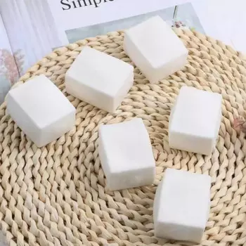 Мяч для снятия стресса Tofu, сенсорные игрушки, шарики для снятия стресса, медленно растущие шарики для снятия стресса в форме тофу, игрушки для снятия стресса, сувениры для вечеринок для детей и
