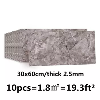 Мраморная самоклеящаяся Настенная Наклейка pvc10 шт., обои для гостиной, спальни, ванной комнаты, фоновое украшение для стены
