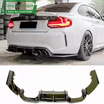 MTC стиль ABS задний бампер диффузор губ боковой спойлер защита для BMW F87 M2 2016-2018 угловая крышка сплиттеры