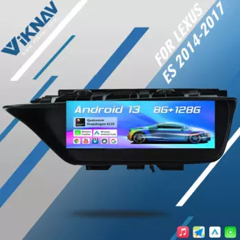 Мультимедийный DVD-плеер Viknav, 10,25 дюймов, Android, для Lexus ES ES300, ES250, ES350, ES300h, 2014-2017, GPS-навигация, автомобильный радиоплеер