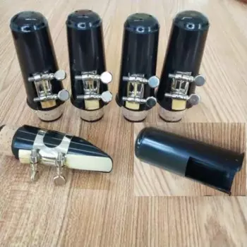 Мундштук для Bb Clarinet, 5 шт, свет и колпачок, деревянные духовые аксессуары