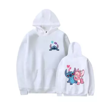 Мужская и женская толстовка с капюшоном с героями мультфильмов Disney, свободное пальто для пар в стиле аниме, одежда Y2k