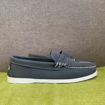 Мужская обувь Homme Authentic Docksides — кожаные топсайдеры премиум-класса со шнуровкой и Moc Toe 28D