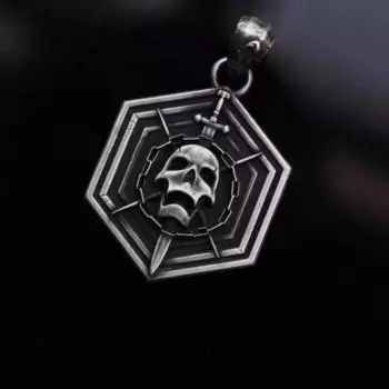 Мужская популярная винтажная Подвеска из серебра S925 пробы