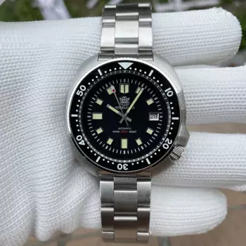 Мужские наручные часы STEELDIVE SD1970, полностью автоматические механические часы с разноцветным циферблатом NH35, швейцарские светящиеся водонепроницаемые часы 200 м