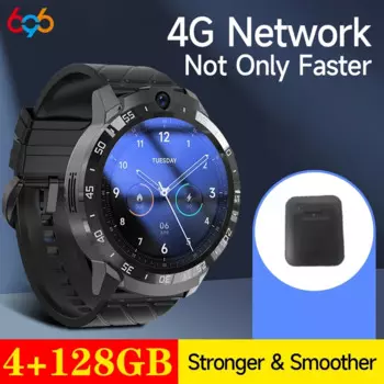 Мужские Смарт-часы 4 Гб, 128 ГБ, экран 1,6 дюйма, SIM, Wi-Fi, 4G сеть, Аккумулятор 1000 мАч, напоминание о сообщениях, GPS, водонепроницаемая установка приложения