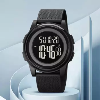 Мужские светодиодный Chrono будильник SKMEI 1895, 5 бар, водонепроницаемые цифровые наручные часы, мужские повседневные спортивные часы с обратным отсчетом