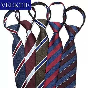 Мужской деловой ГАЛСТУК VEEKTIE, регулируемая рубашка в полоску 8 см, с цветочным принтом пейсли, разные цвета, без коробки