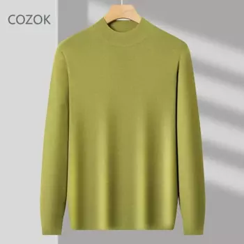 Мужской зимний свитер COZOK, вязаная Мужская Дизайнерская одежда, рубашки с длинным рукавом, Мужское пальто, одежда, Мужской свитшот, куртки для мужчин