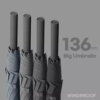 Мужской деловой зонт 136 см