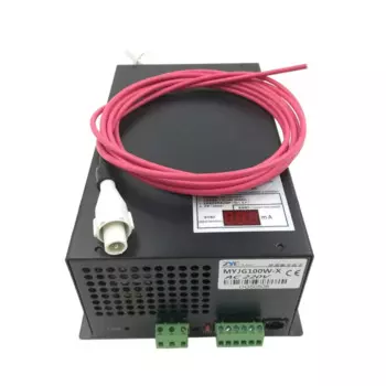 MYJG100W новый источник питания для лазера CO2 100 Вт с диагностическим регулятором напряжения и светодиодным дисплеем для лазерной трубки CO2