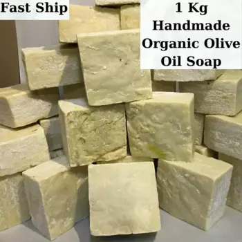 Мыло из органического оливкового масла ручной работы, 1 кг