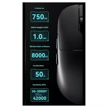 Мышь Ajazz AJ159 APEX беспроводная игровая, 2,4 ггц, 8 кгц, 42000DPI