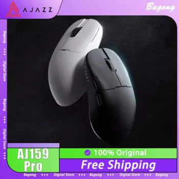 Мышь Ajazz AJ159 Pro беспроводная, 3 режима, сенсор PAW3395, 8K