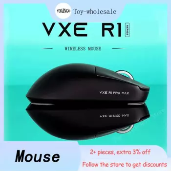 Мышь беспроводная Vgn Vxe Dragonfly R1, легкая эргономичная игровая, для ПК, подарок