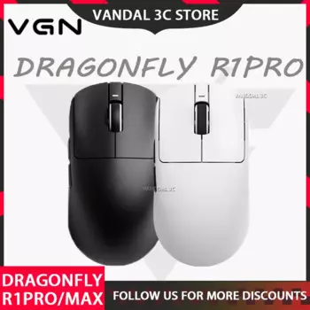 Мышь беспроводная Vxe Dragonfly R1 Pro Vgn, игровая эргономичная мышь с аккумулятором, Paw3395