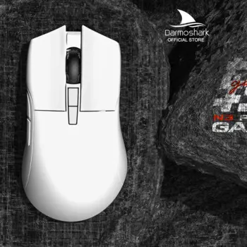 Мышь компьютерная беспроводная Darmoshark N3 PAW3395, Bluetooth, 26K DPI