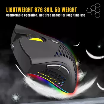 Мышь компьютерная беспроводная игровая, 2,4 ГГц, RGB