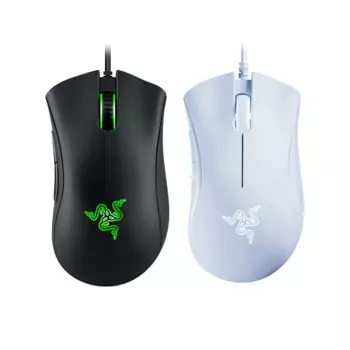 Мышь компьютерная игровая Проводная, USB, белая