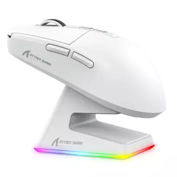 Мышь Компьютерная X6 PAW3395, Bluetooth, сенсорная, RGB, с магнитной зарядкой