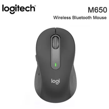 Мышь Logitech M650 Беспроводная с поддержкой Bluetooth, 400 DPI