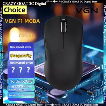 Мышь VGN Dragonfly F1 MOBA Беспроводная/Проводная игровая, 2,4 ГГц, 4k, 26000dpi, 3395, 55 ГГц