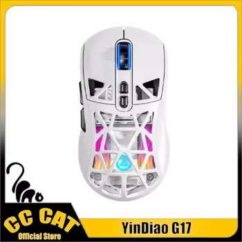 Мышь Yindiao G17 беспроводная, Bluetooth, 3 режима, 10000dpi