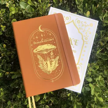 Блокнот MyStical Mashroom BUKE, твердый переплет, бамбуковая бумага