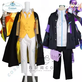 [На заказ] Vtuber Nijisanji Fushimi Gaku/Kenmochi Toya Косплей Костюм Хэллоуин наряды мужской новый костюм униформа аниме