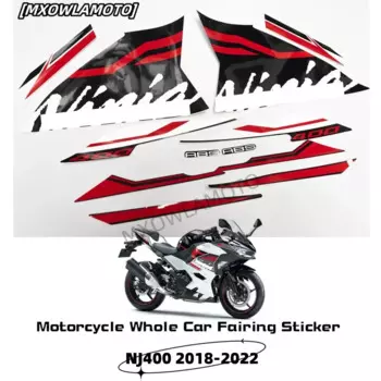 Набор автомобильных аксессуаров для NINJA400 ABS Ninja 400 18 19 20 21 22 мотоциклетные наклейки для цельных автомобилей