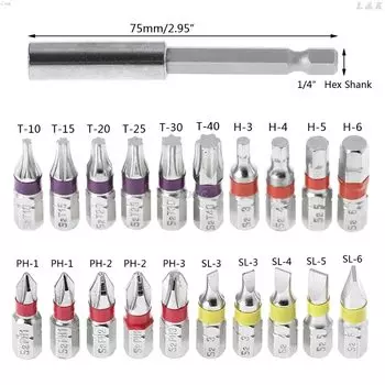 Набор бит Torx OOTDTY 20 шт.