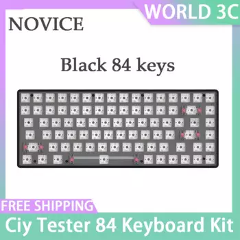 Набор для клавиатуры Ciy, 84 дюйма, Механическая Подсветка Rgb