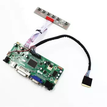 Набор для платы ЖК-контроллер с VGA DVI AUIDIO HDMI-совместим с ЖК-экраном 17 дюймов 1600x900 B173RW01 V0 V1 V2 V3 V4 V5