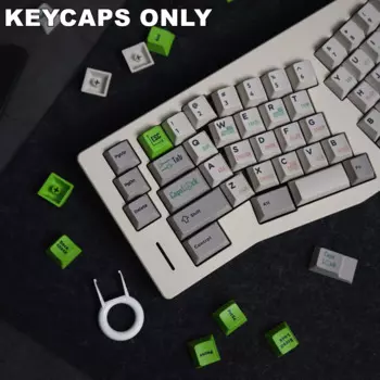 Набор механических колпачков для клавиатуры Mx Cherry Gateron 169 клавиши CAD Not Redraw PBT Cherry