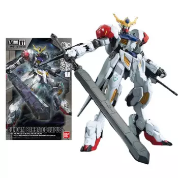 Набор моделей Bandai Gundam, аниме-фигурка, ТВ 1/100, реальная игрушка-барбатос, Подлинная модель Gunpla, аниме, фигурка, игрушки для детей