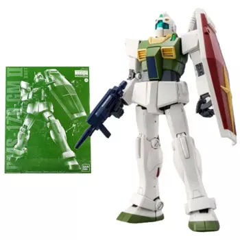 Набор моделей Bandai Gundam аниме фигурки PB Limited MG 1/100 RMS-179 GM 2 Подлинная модель Gunpla Аниме Фигурки игрушки для детей