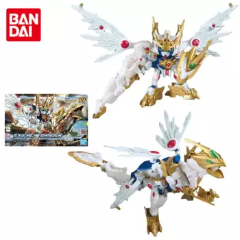 Набор моделей Bandai Gundam, фигурка аниме SDBD:R 26 EX Valkylander, Подлинная модель робота Gunpla, экшн-фигурка, игрушки для детей