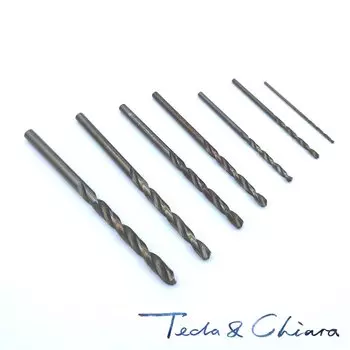 Набор спиральных сверл TeclaChiara HSS-CO M35 10 шт. 0.8-1.9 мм