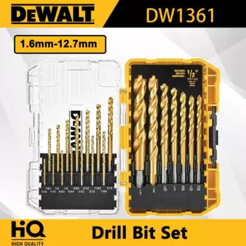 Набор сверл DEWALT DW1361, комплект из 21 насадки для электродрели, для деревообработки, твист, электроинструмент, аксессуары