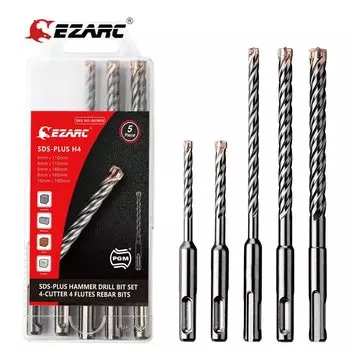 Набор сверл EZARC PGM SDS-Plus 5 шт.