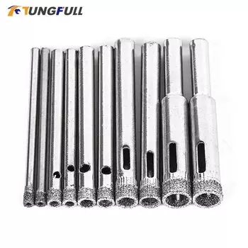 Набор сверл GlassDrill Onkel.J для стекла и плитки 10 шт.