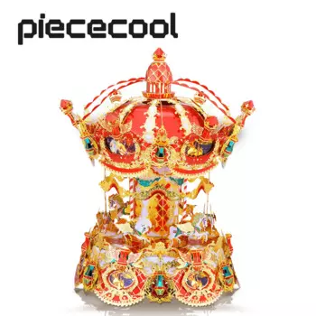 Наборы для моделирования Piececool, веселая круглая головоломка, 3D металлические наборы «сделай сам», креативные игрушки