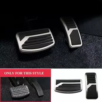 Накладки из нержавеющей стали на педали Mitsubishi ASX Outlander Lancer EX Eclipse Cross Pajero