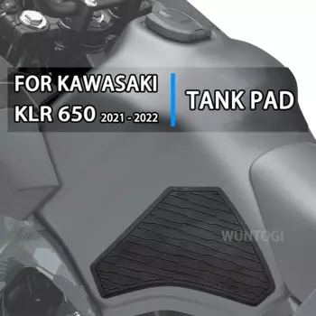 Наклейки на топливный бак для мотоцикла Kawasaki KLR650 KLR 650 2021 2022 Новые противоскользящие защитные наклейки на бак наколенники наклейки