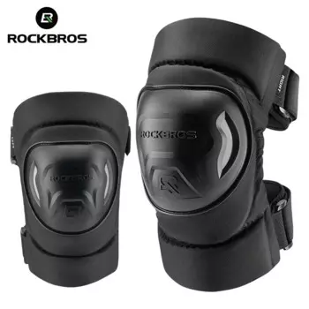 Наколенники ROCKBROS для мотокросса, защита от падения, налокотники, ночная отражающая защита для гонок, для велоспорта, гонок
