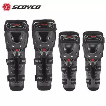 Наколенники Scoyco мотоциклетные, амортизирующие, защита от падения, 4 шт.