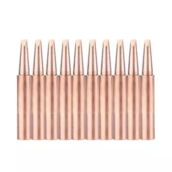 Наконечники для паяльника LDKGJJS 900M-T-2.4D из меди 10 шт.