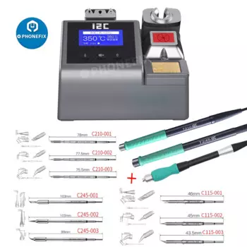 Нано-паяльная станция I2C 2SCNi, универсальная JBC C115/C210/C245, наконечник паяльника для телефона, печатной платы, Электронная сварочная паяльная станция